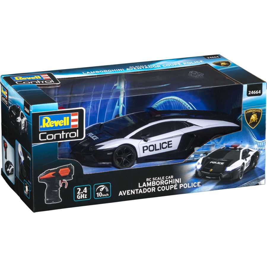 Revell RC Scale Car Lamborghini Aventador Police #1