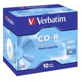 1x10 Verbatim CD-R 90 / 800MB JC 48x Speed, ExtraProtection #1