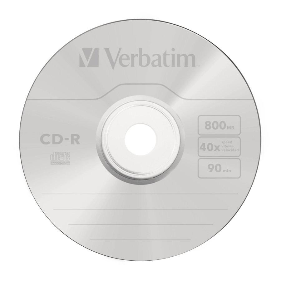 1x10 Verbatim CD-R 90 / 800MB JC 48x Speed, ExtraProtection #2