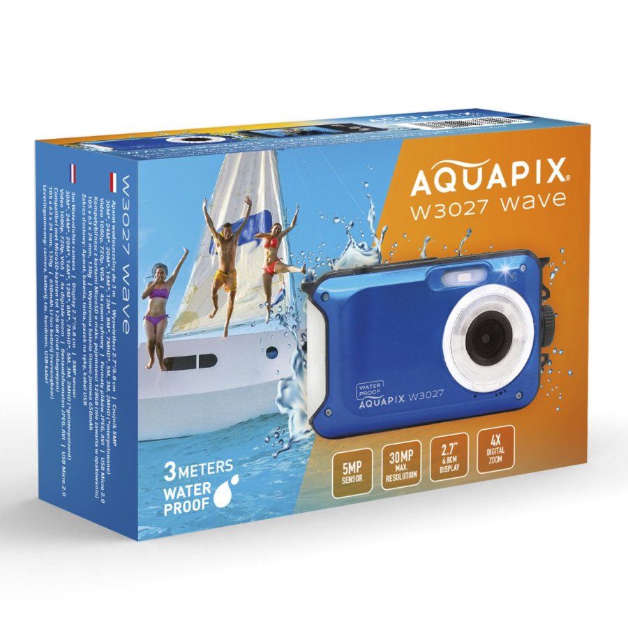 Easypix Aquapix W3027 Wave Marine Blue #7