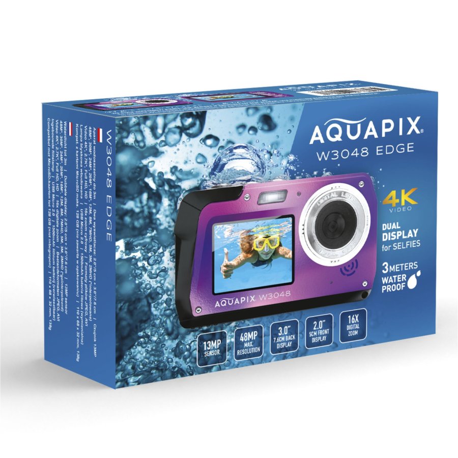Easypix Aquapix W3048 Edge Violet #5