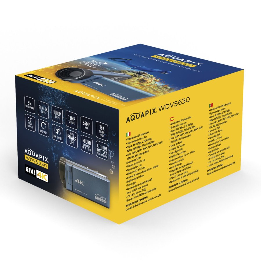 Easypix Aquapix WDV5630 GreyBlue #9