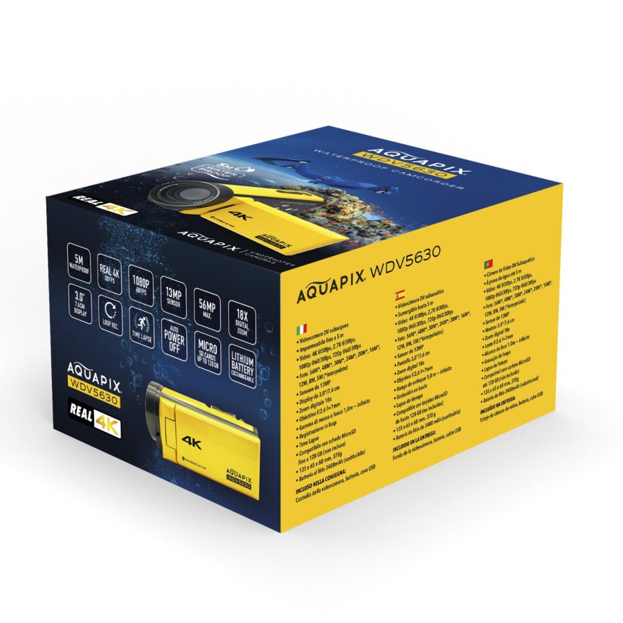 Easypix Aquapix WDV5630 Yellow #9