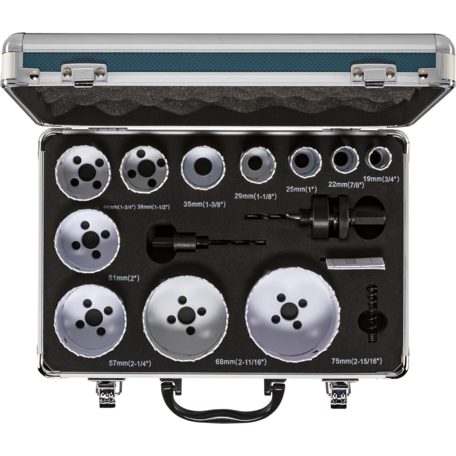 Makita D-47298 BIM Hole Saw Set 14 pieces #2