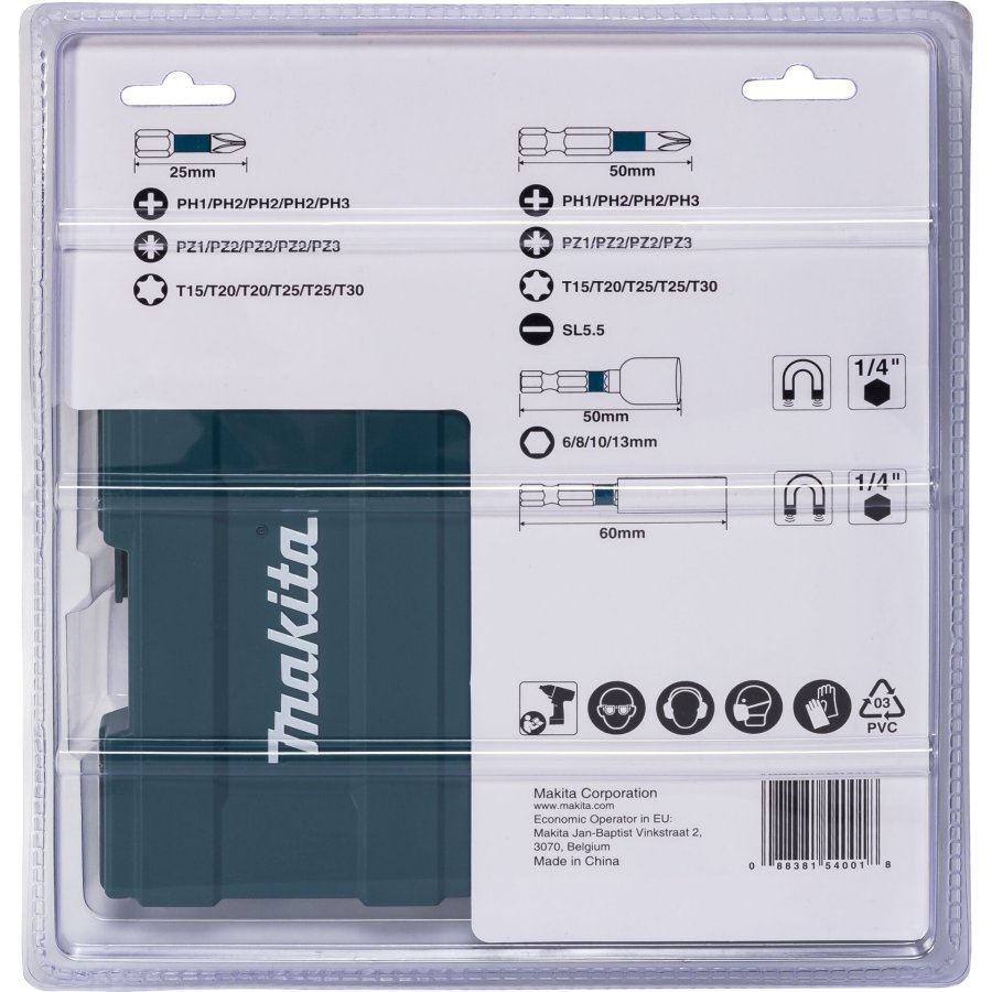 Makita B-66880 Impact Black Bit Set 35 pcs. #2