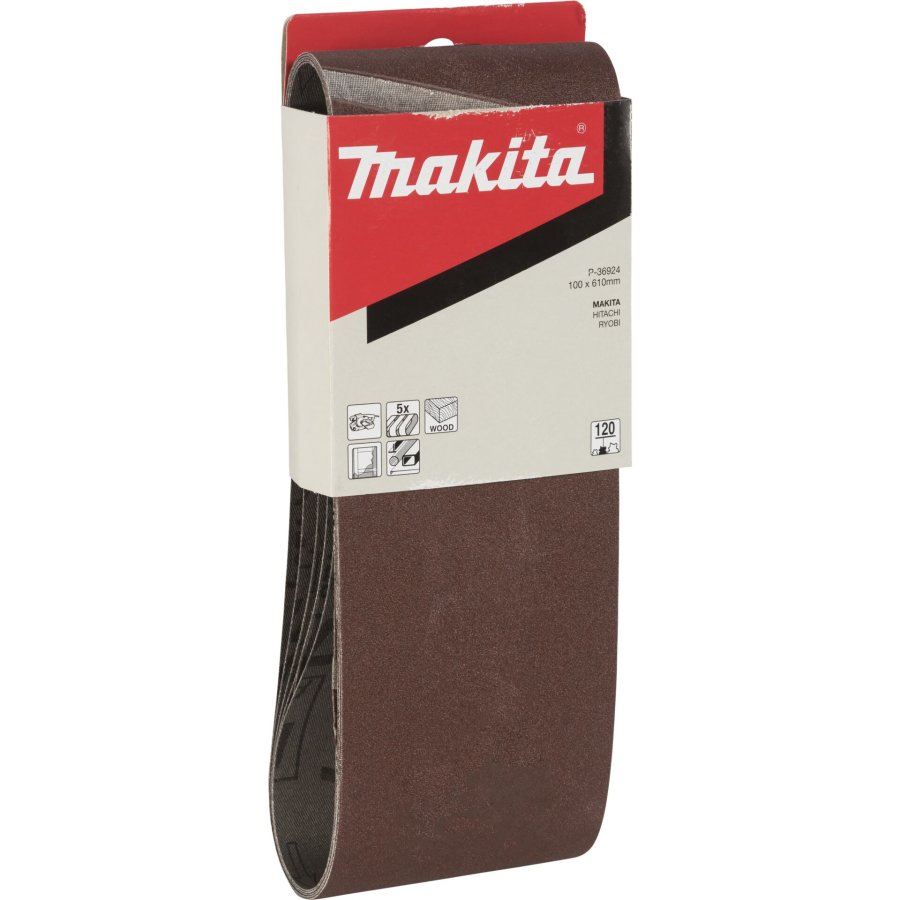 Makita P-36924 Sanding belt 100x610mm K120 #1