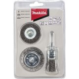 Makita D-66070 3 piece Wire Brush Set Steel #1
