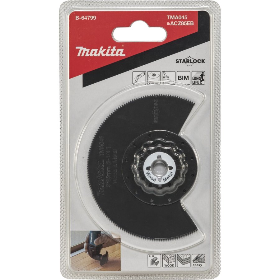 Makita B-64799 Segment Saw Blade 85mm TMA045 #1