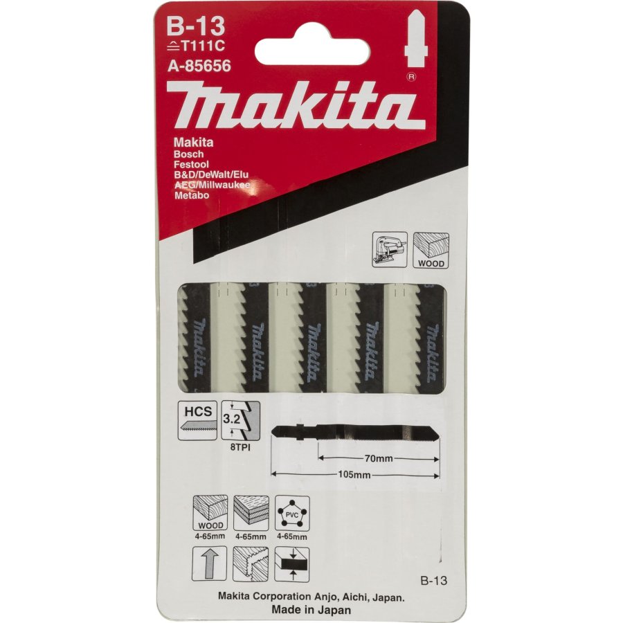 Makita A-85656 Jigsaw Blade   B-13 #1