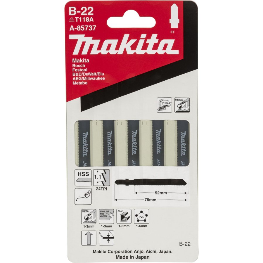 Makita A-85737 Jigsaw Blade   B-22 #1