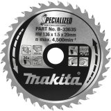 Makita B-33635 SPECIALIZED Saw Blade 136x20x36Z #1