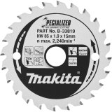 Makita B-33819 SPECIALIZED Saw Blade 85x15x24Z #1