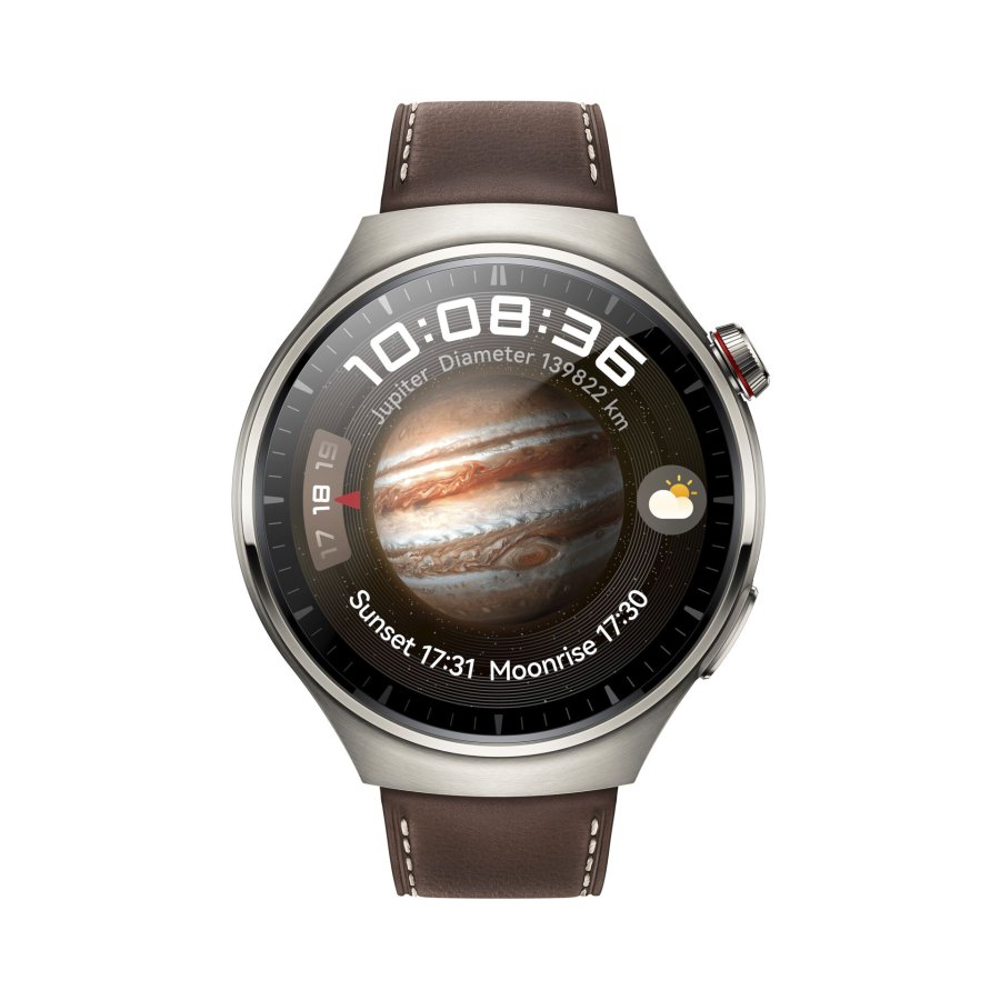 HUAWEI Watch 4 Pro Classic Dark Brown Leather #2