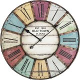 TFA 60.3021 Vintage Old Town XXL Design Wall Clock #1