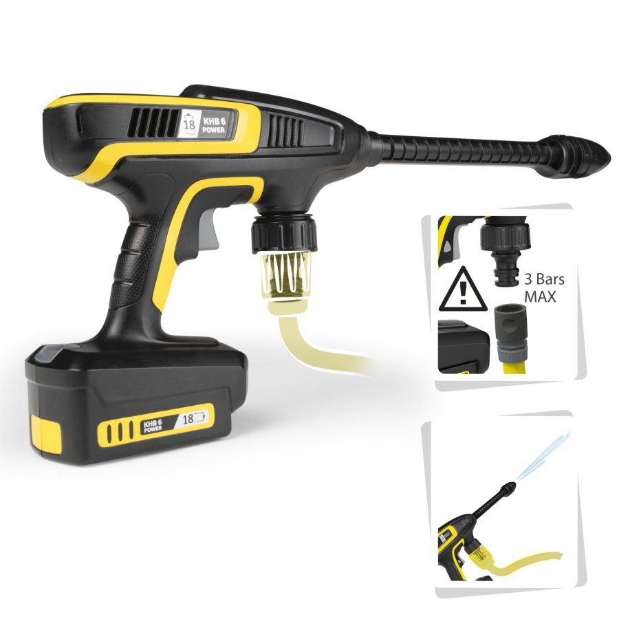 Smoby Kärcher Toy Medium Pressure Cleaner KHB 6 #2