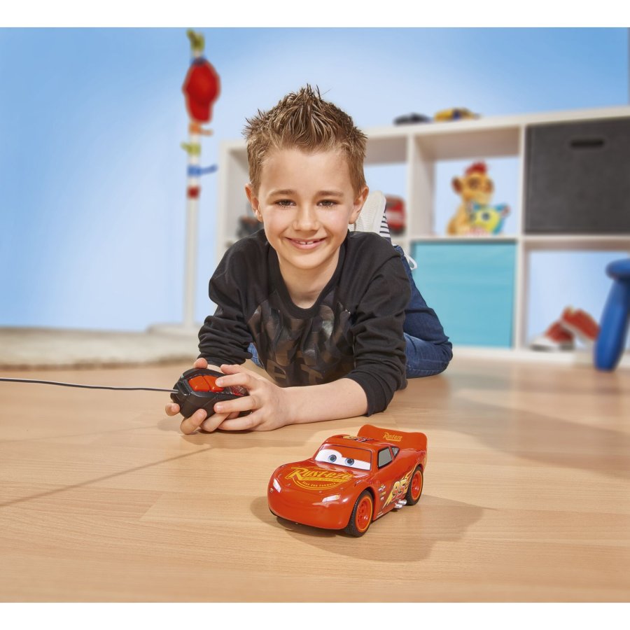 Jada RC Cars 3 Lightning McQueen 27 MHz 1:32            203081000 #4