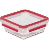 Emsa Clip&Close Glass Food Container 0,8 L red #1