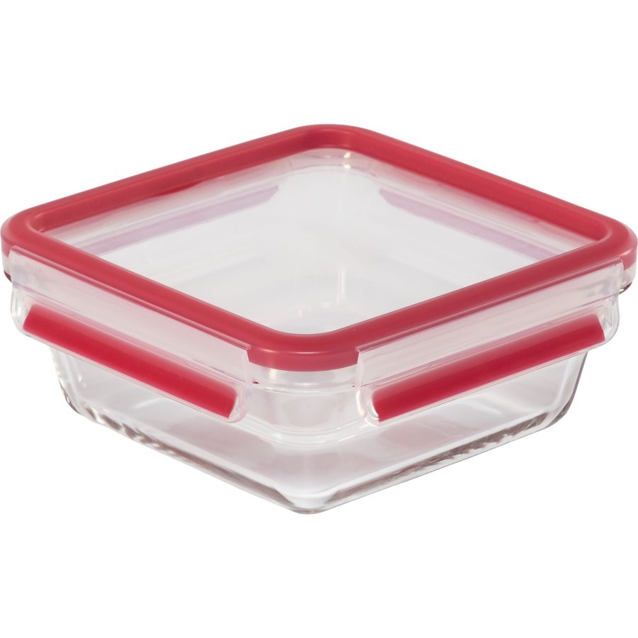 Emsa Clip&Close Glass Food Container 0,8 L red #1