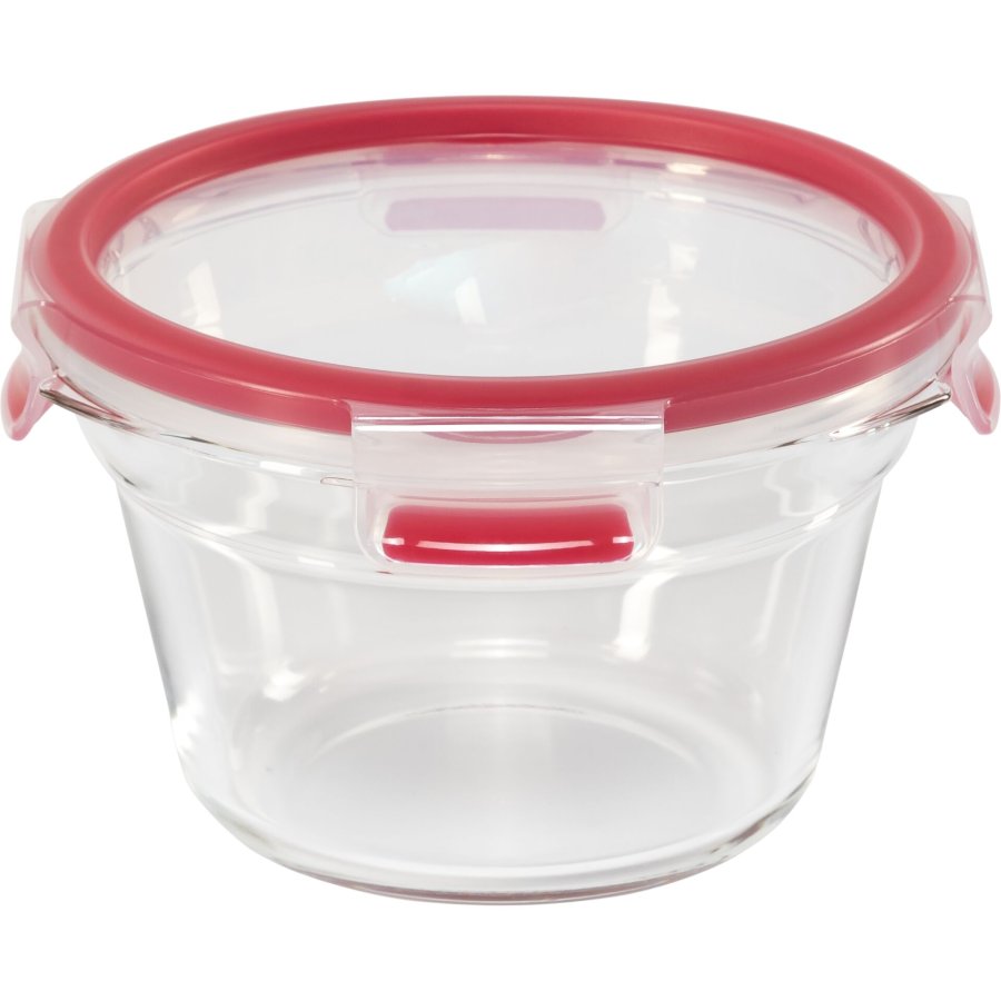 Emsa Clip&Close Glass Food Container 900 ml red #1