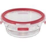 Emsa Clip&Close Glass Foos Container 500 ml  red #1
