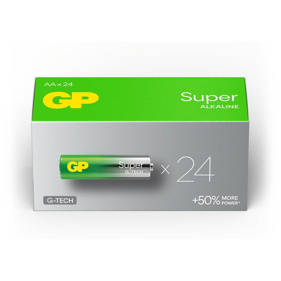 1x24 GP Super Alkaline AA 1,5V battery Packs 03015AETA-B24 #3