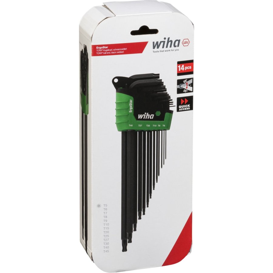 Wiha Pin Spanner Set with ErgoStar Holder #1