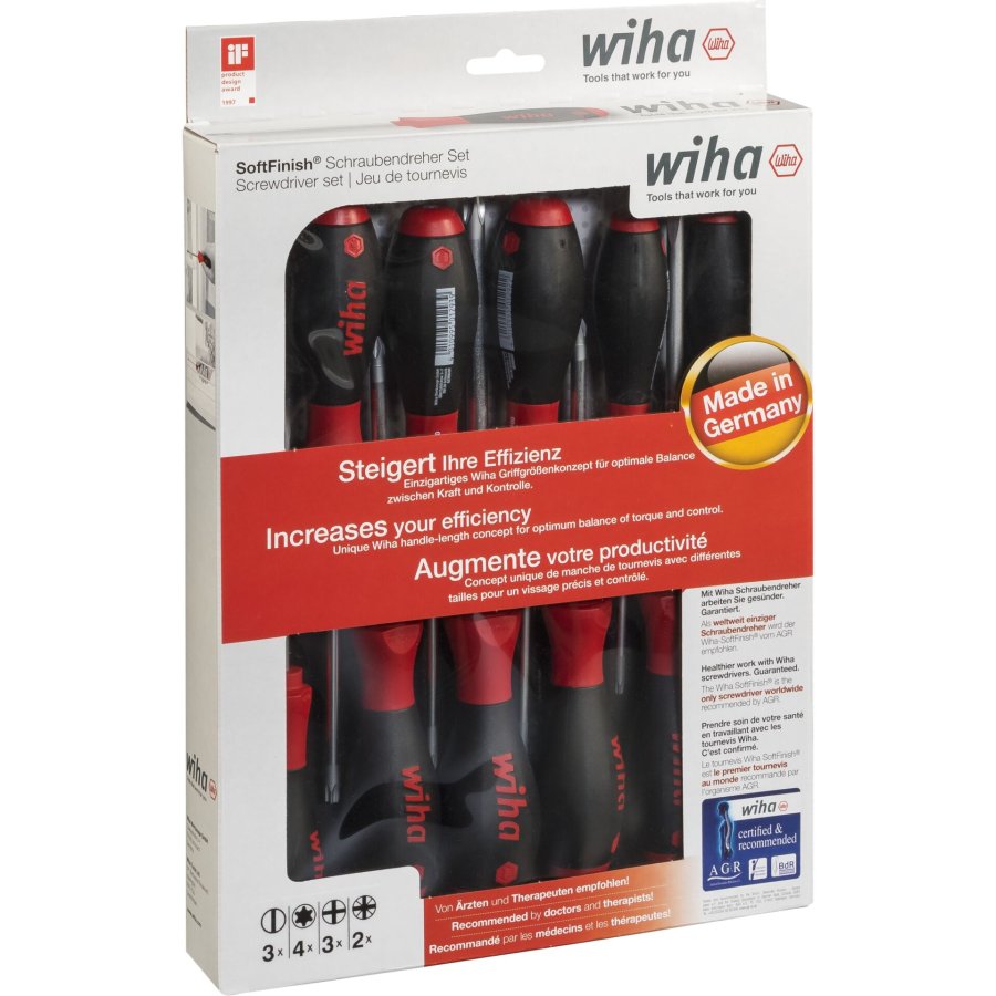 Wiha Screwdriver Set SoftFinish #1