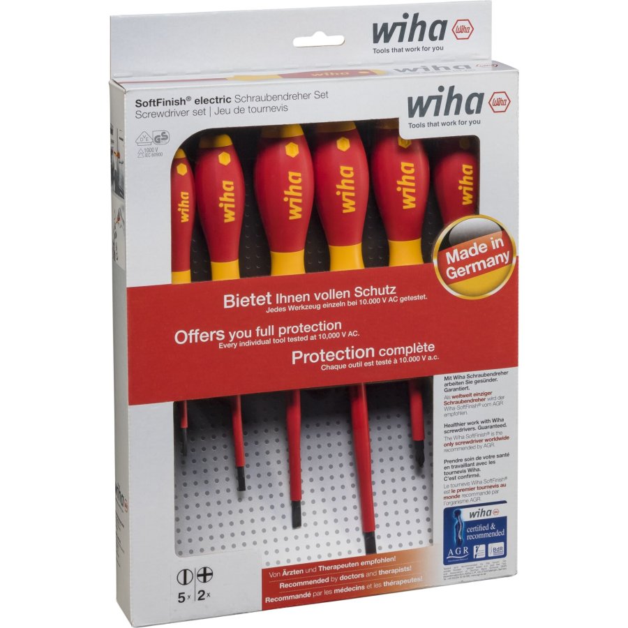 Wiha Screwdriver Set SoftFinish #1