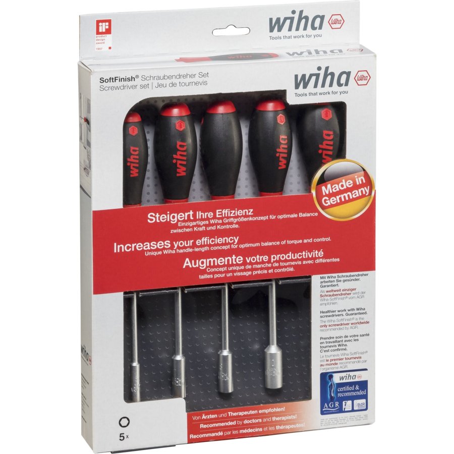 Wiha Screwdriver Set SoftFinish #1