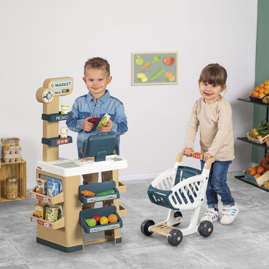 Smoby Supermarket with Shopping Trolley    Modell 2023 #4