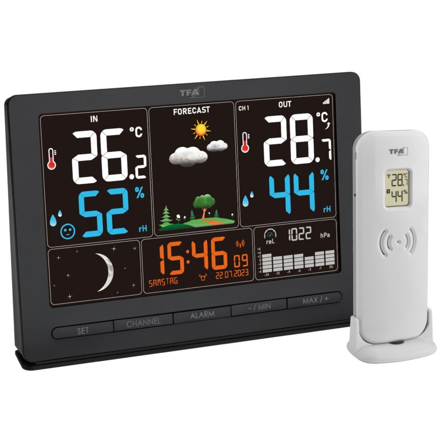TFA 35.1118.01 black SEASON Wireless Weather Station #9