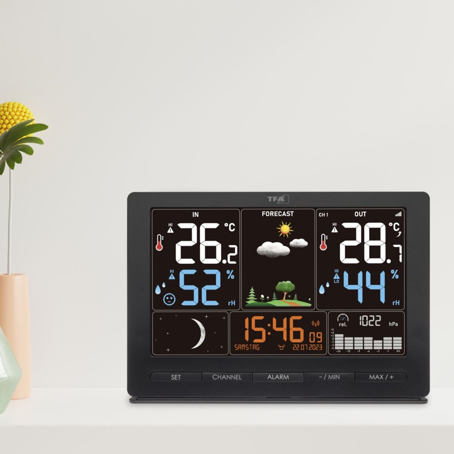 TFA 35.1118.01 black SEASON Wireless Weather Station #11