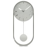 Mebus 12912 grey Quartz Pendulum Clock #1