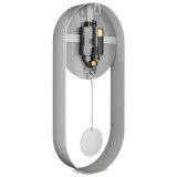 Mebus 12912 grey Quartz Pendulum Clock #4