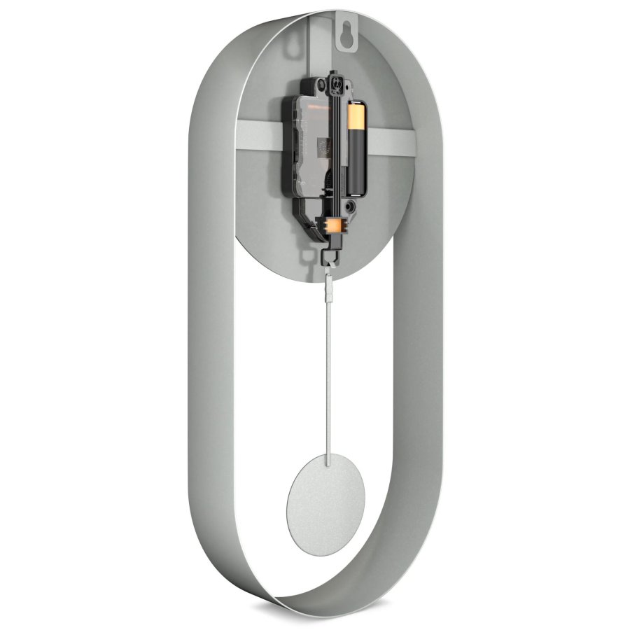 Mebus 12912 grey Quartz Pendulum Clock #4