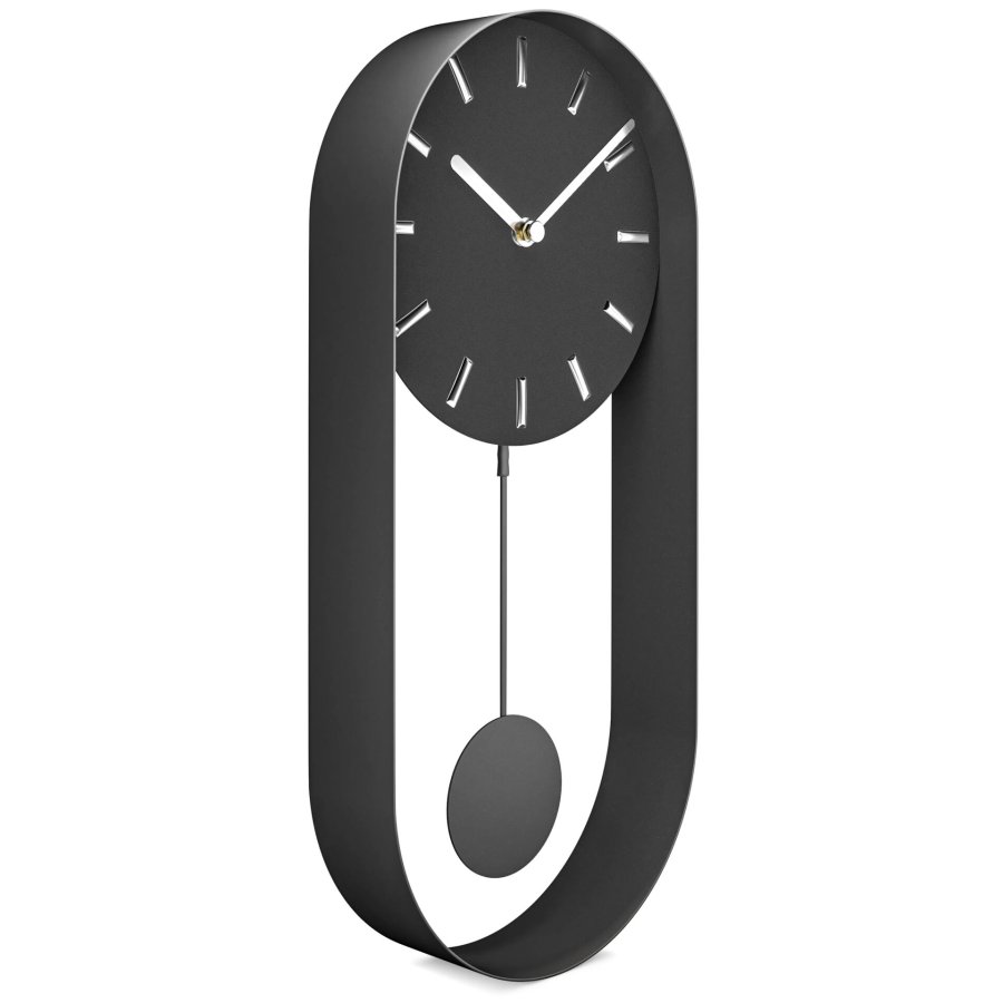 Mebus 12931 black Quartz Pendulum Clock #2