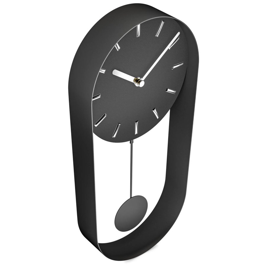 Mebus 12931 black Quartz Pendulum Clock #3