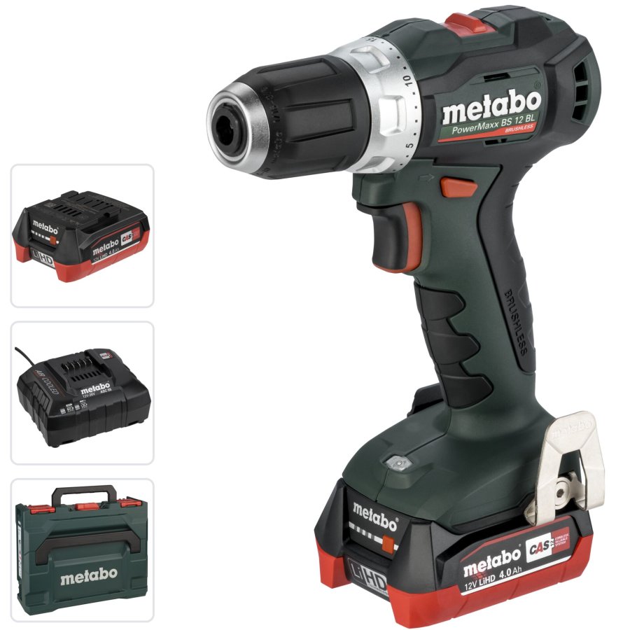 Metabo PowerMaxx BS 12 BL 2x 4,0Ah #1