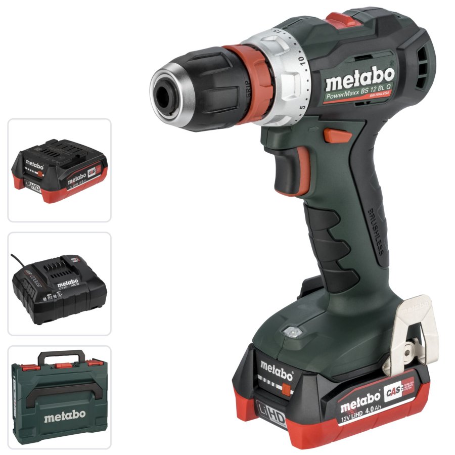 Metabo PowerMaxx BS 12 BL Q 2x 4,0Ah #1