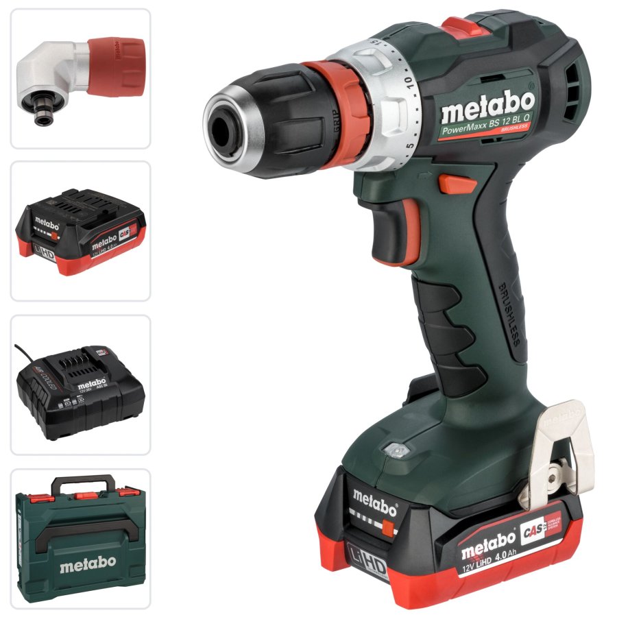Metabo PowerMaxx BS 12 BL Q 2x 4,0Ah #1