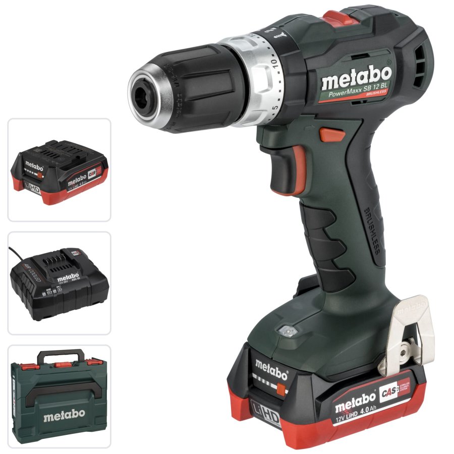 Metabo PowerMaxx SB 12 BL 2x 4,0Ah #1