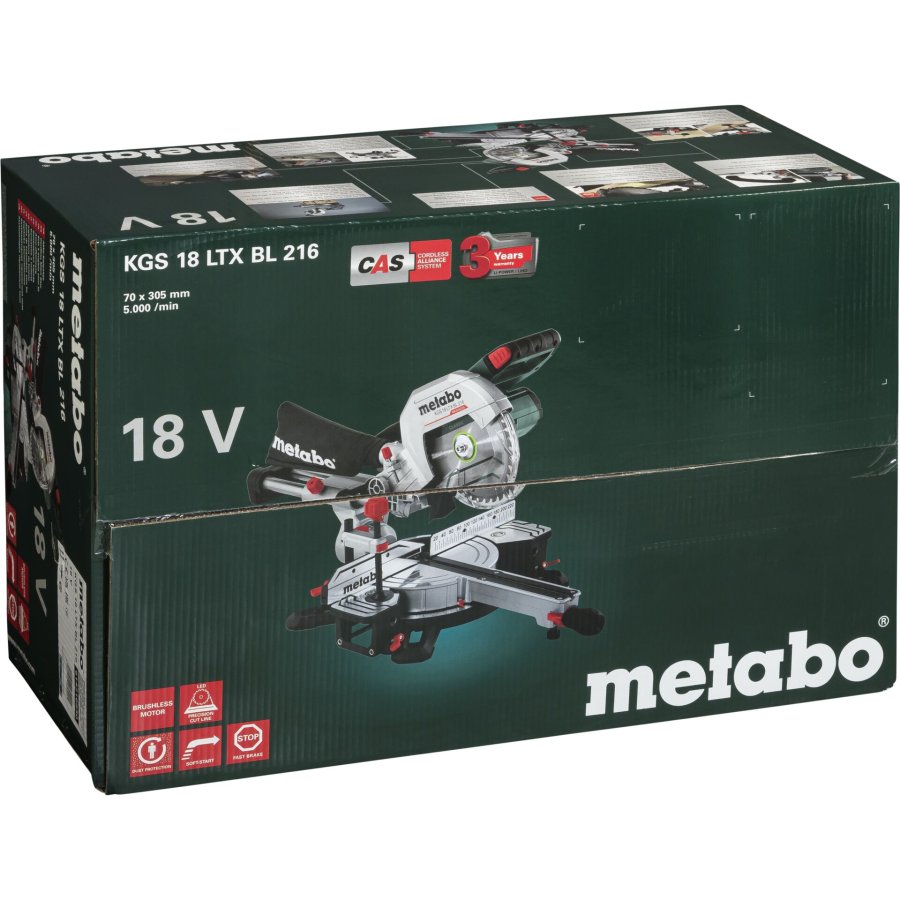 Metabo KGS 18 LTX BL 216 #1