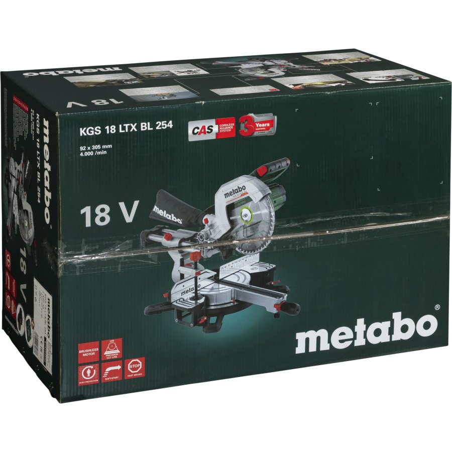 Metabo KGS 18 LTX BL 254 2x 5,2Ah #1