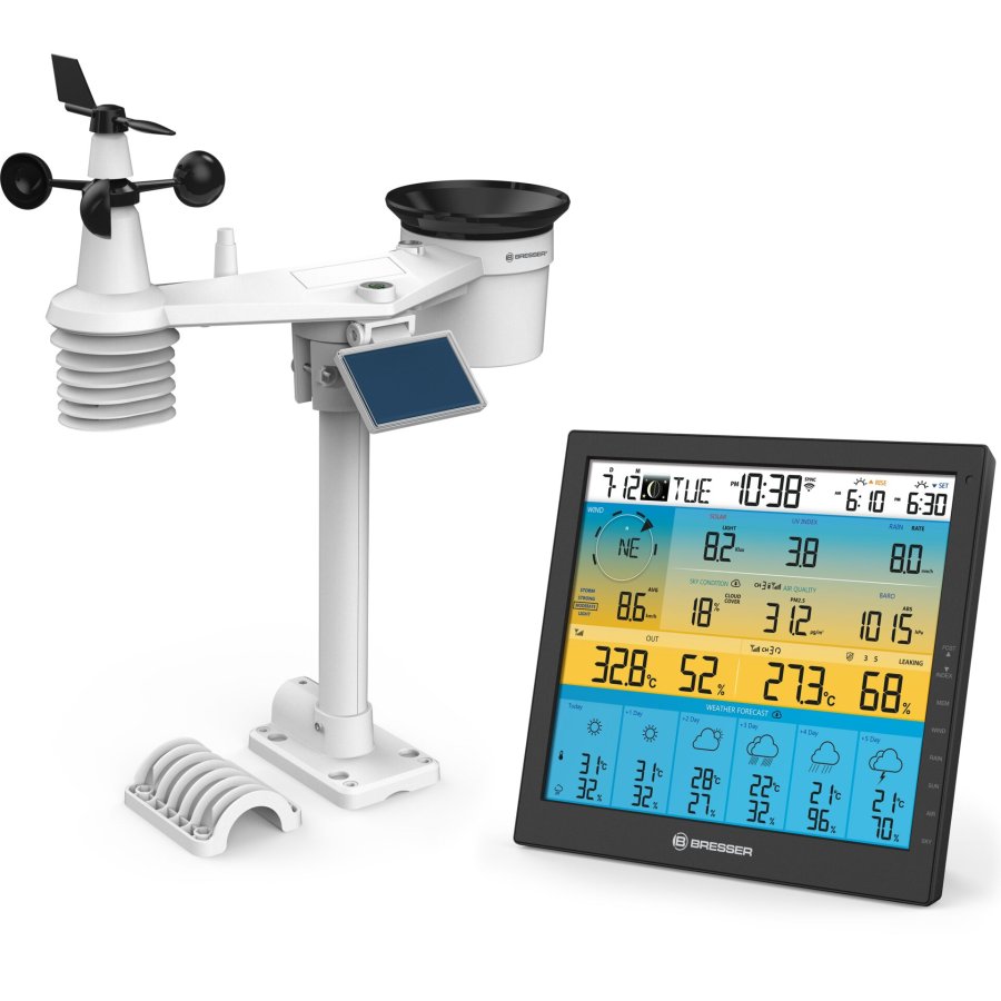 Bresser Weather Center 7-in-1 solar 6-days 4cast Pro SF #1