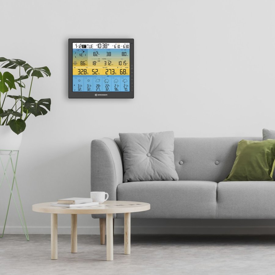Bresser Weather Center 7-in-1 solar 6-days 4cast Pro SF #9