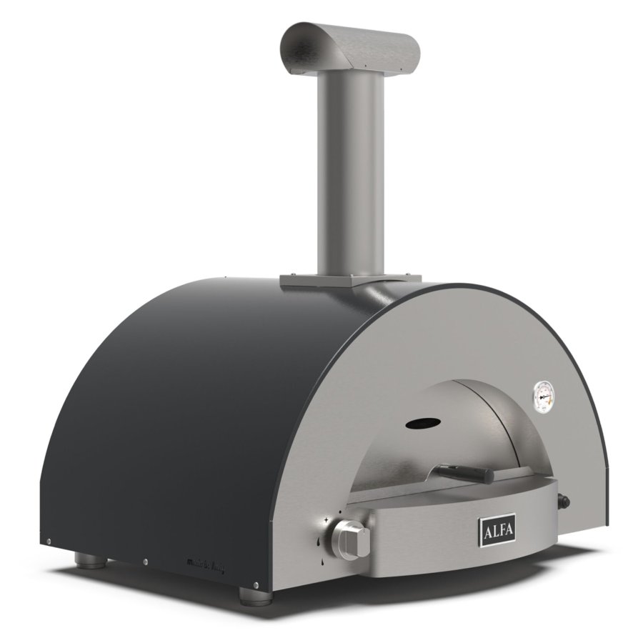 Alfa Forni Classico 2 Pizze Hybrid Grey #1