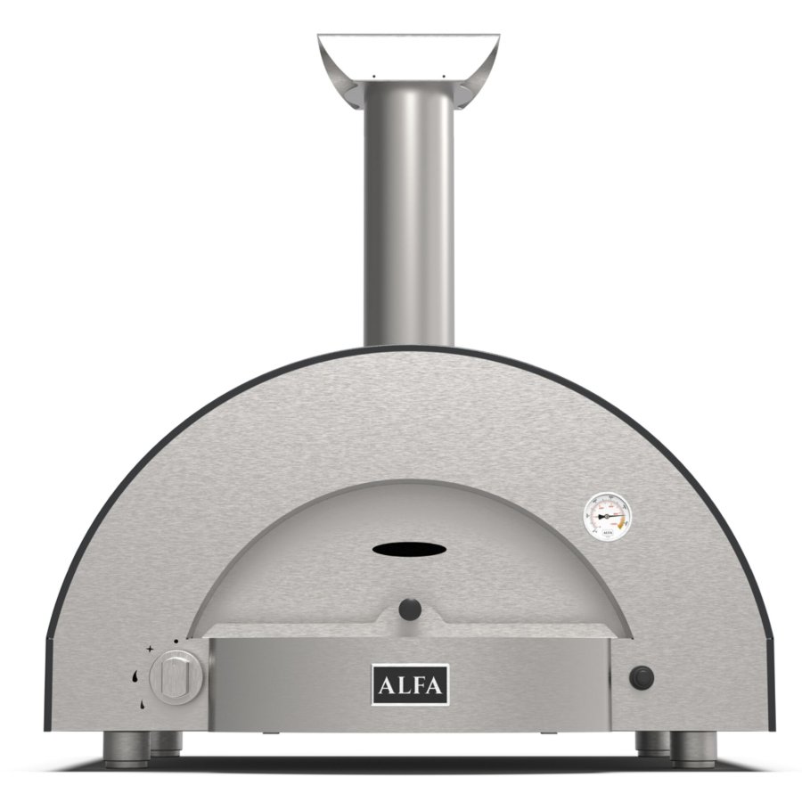 Alfa Forni Classico 2 Pizze Hybrid Grey #2