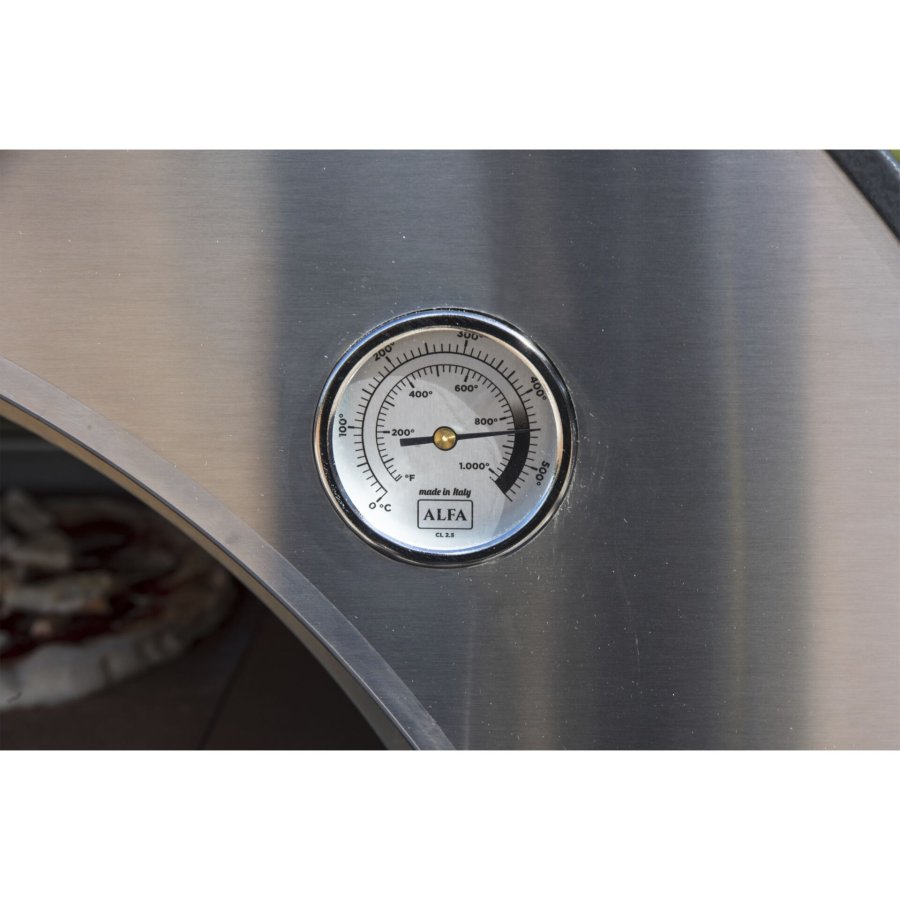 Alfa Forni Classico 2 Pizze Hybrid Grey #8