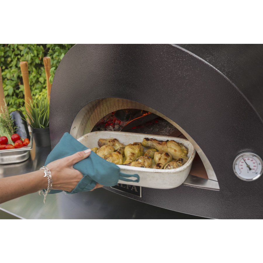 Alfa Forni Moderno 1 Pizza Wood Grey #14
