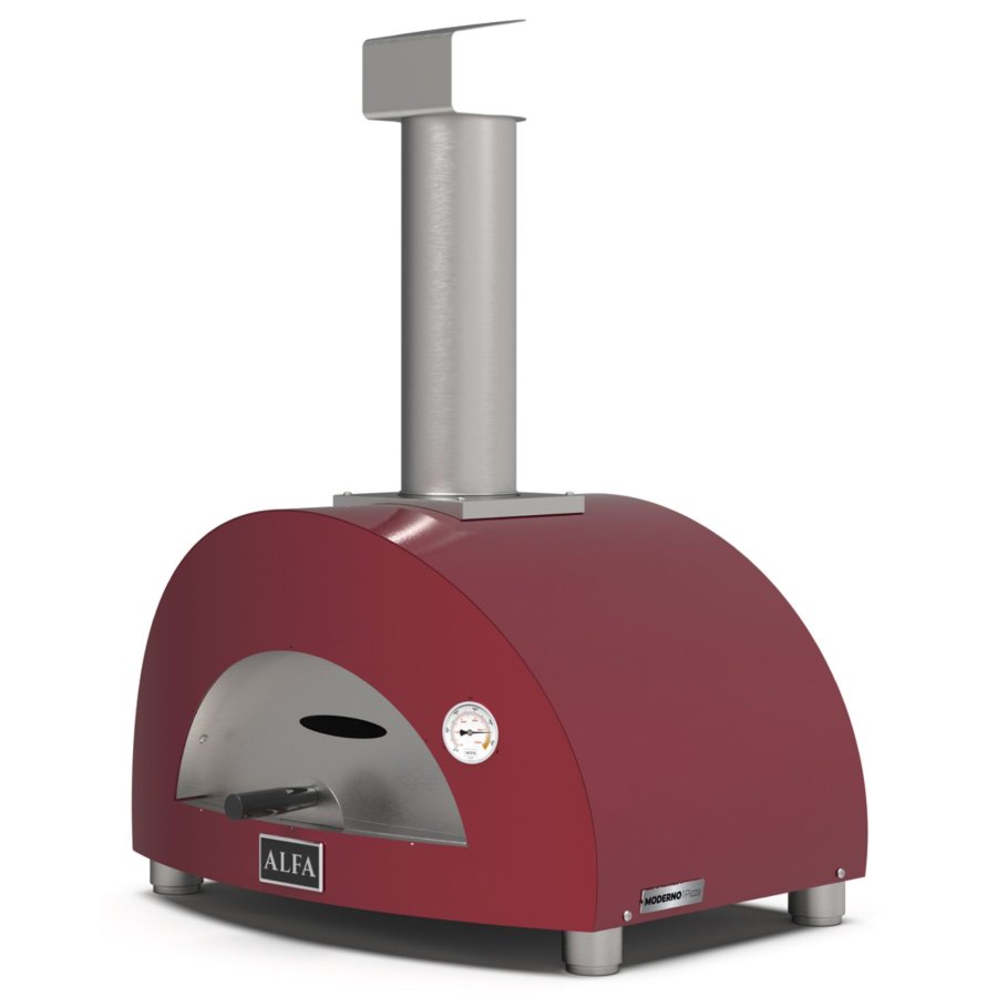 Alfa Forni Moderno 1 Pizza Wood red #3